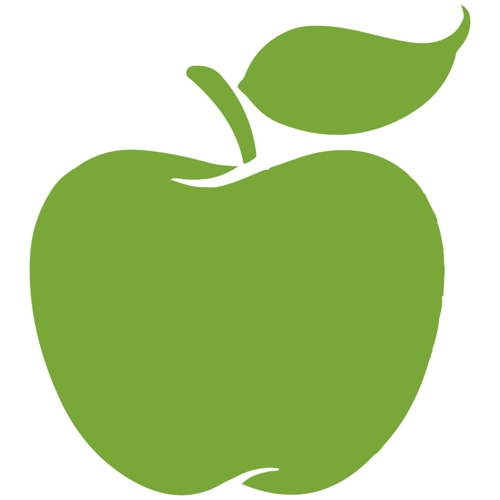 Green apple icon