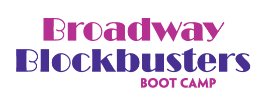 March Break Broadway Blockbusters Boot Camp in fancy font