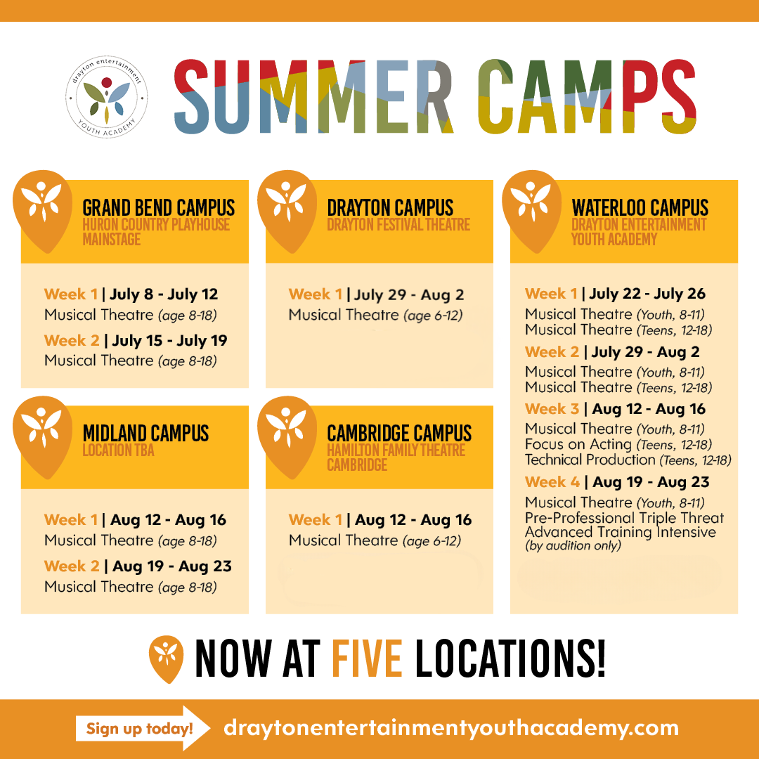 2024 Summer Camp Schedule